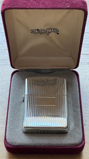 Zippo - Zakaansteker - Zilver, Sterling, Nieuw