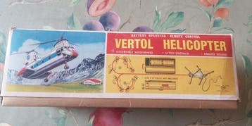 Pan Am Vertol - Speelgoed vliegtuig Vertol Helicopter -