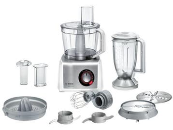 Bosch MC812S820 - Foodprocessor - 1250W - Aluminium Wit, Verzenden, Nieuw