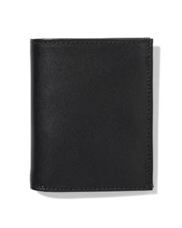 HEMA Billfold portemonnee hoog leer zwart, Verzenden, Nieuw