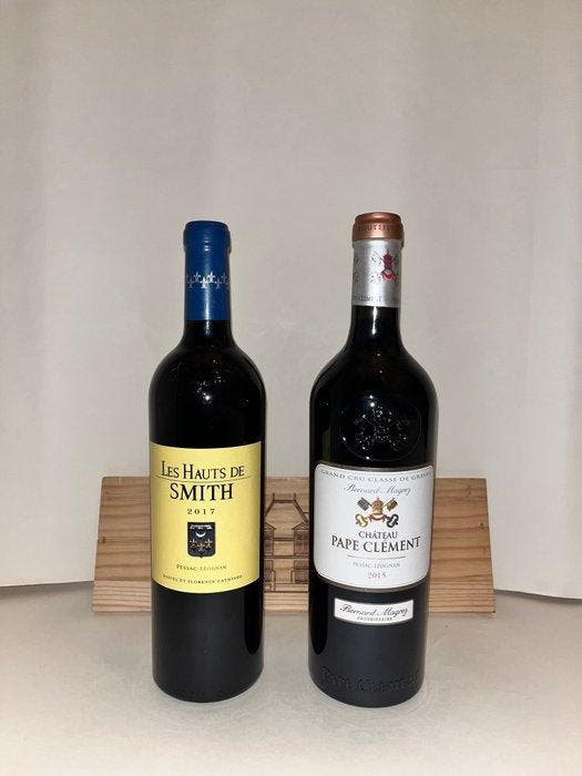 2015 Château Pape Clément & 2017 Les Hauts de Smith, 2nd, Verzamelen, Wijnen