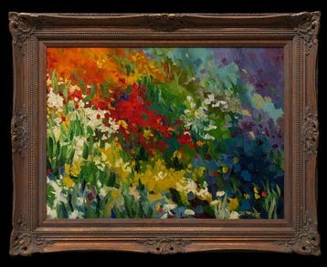 École Européene (XX) - La Valse des Fleurs, Antiek en Kunst