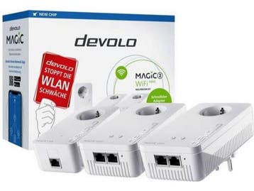 Devolo MAGIC 2 - Multiroom Kit 2400 Mbit/s Ethernet LAN, Computers en Software, Verzenden, Zo goed als nieuw, Devolo