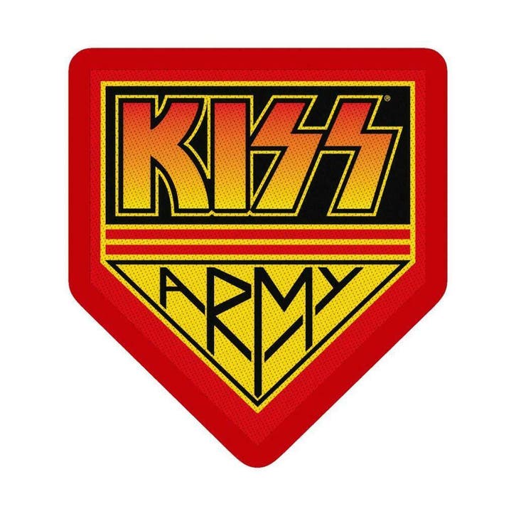 KISS - Army - Patch officiële merchandise, Verzamelen, Muziek, Artiesten en Beroemdheden, Kleding, Nieuw, Ophalen of Verzenden