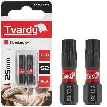 T30 Bit 25mm S2 - Schroefbit - Boorbit - Bitje - Slagbit, Ophalen of Verzenden, Nieuw