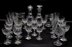 Val Saint Lambert - Drinkservies (30) - Olivier - Kristal, Antiek en Kunst, Antiek | Meubels | Tafels