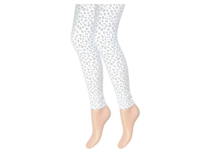 Kinderlegging - Luipaard print - Wit-Grijs, Kinderen en Baby's, Kinderkleding | Schoenen en Sokken, Verzenden