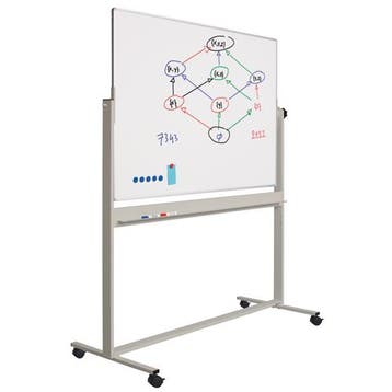 Whiteboard Verrijdbaar - Dubbelzijdig - Magnetisch - 120x180, Ophalen of Verzenden, Nieuw in verpakking