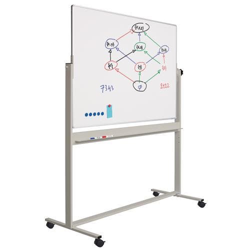 Whiteboard Verrijdbaar - Dubbelzijdig - Magnetisch - 120x180, Zakelijke goederen, Kantoor en Winkelinrichting | Kantoormeubilair en Inrichting