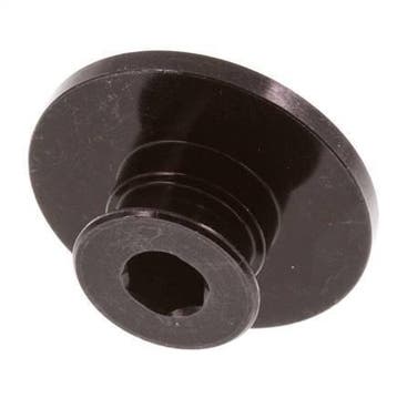 G 1/8 Female Aluminum Vacuum Zuignap Fitting DN 6.3 SW 6, Verzenden, Nieuw