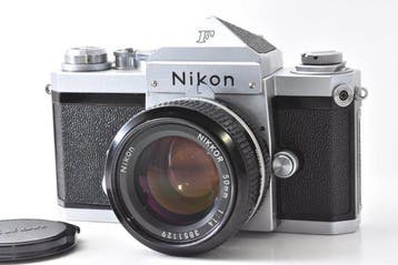 Nikon F Eye-Level Body Late Model + New Nikkor 50mm f/1.4, Audio, Tv en Foto, Fotocamera's Analoog, Nieuw