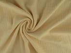 Mousseline stof – Champagne, Overige kleuren, 120 cm of meer, Ophalen of Verzenden, Katoen