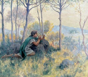Henri-Victor Delavelle (1868 - 1919) - Scena Classica -