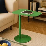 Bijzettafel Nastätten 50x50x38 cm appelgroen [en.casa], Huis en Inrichting, Tafels | Bijzettafels, Verzenden, Nieuw