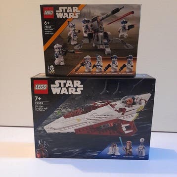 Lego Set - Star Wars - Obi-Wan Kenobis Jedi Starfighter;, Kinderen en Baby's, Speelgoed | Duplo en Lego, Nieuw