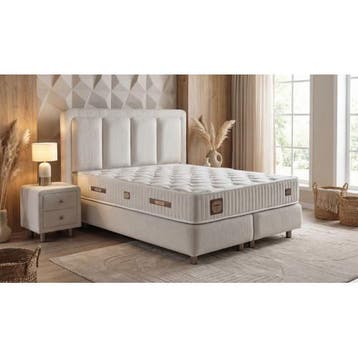 Boxspring Florida Opberg, Ophalen of Verzenden, Nieuw, Tweepersoons