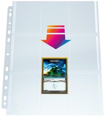 Toploading Ultrasonic 9-Pocket Pages (50 stuks) | GameGenic, Verzenden, Nieuw