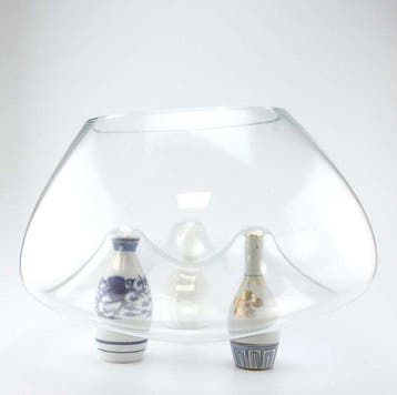 Vanessa Mitrani - Vaas - Glas, Porselein - porselein