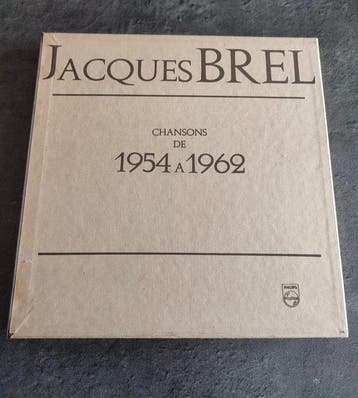 Jacques Brel - Intégrale Des Chansons De 1954 A 1962 -, Nieuw in verpakking