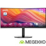 MSI Modern MD342CQP 34  Wide Quad HD Curved VA USB-C monitor, Verzenden, Nieuw, MSI