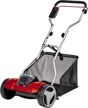 Accu Kooimaaier 18V - 38cm | Tweedekansje | OP=OP, Accu-grasmaaier, Einhell, Ophalen of Verzenden, Zo goed als nieuw