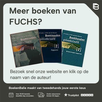 BOEKH GEBOEKST 3 9789001323226 FUCHS, Verzenden, Gelezen, FUCHS