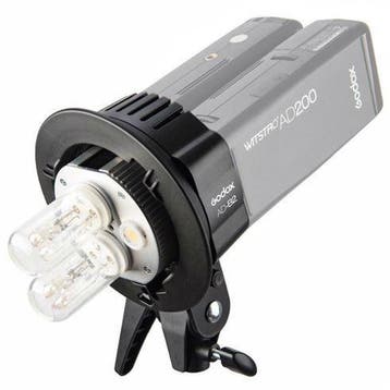 Godox Duo head AD 200, Ophalen of Verzenden, Nieuw, Lamp of Flitsset