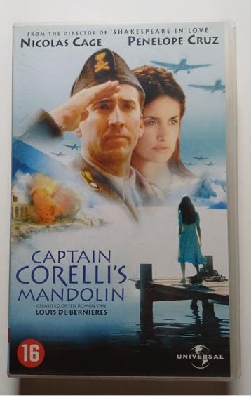 CAPTAIN CORELLIS MANDOLIN (VHS), Verzenden, Gebruikt
