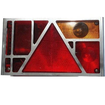 SET RVS achterlicht beschermer Aspöck Multipoint 1 zijkanten, Auto diversen, Aanhangwagen-onderdelen, Verzenden, Nieuw