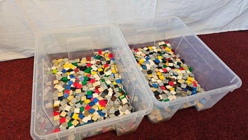 Lego Onderdelen - LEGO 2x2 Tiles 1000x, Nieuw