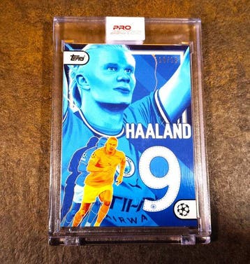 2022 Topps Project22 Erling Haaland 10/10 Limitierte Auflage, Nieuw