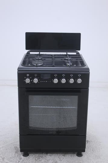 OP=OP! ZWART OF RVS kwalitatieve gasfornuis! 50+60cm NIEUW!, Grill, Nieuw, Energieklasse A of zuiniger, Gas