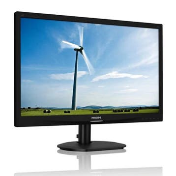 Philips Brilliance 241S4LSB1920x1080 - DVI - VGA - Zwart, Verzenden, Refurbished