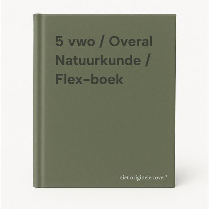 5 vwo / Overal Natuurkunde / Flex-boek 9789001033453, Boeken, Wetenschap, Gelezen, Verzenden