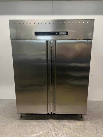 RVS Maxxfrost Dubbeldeurs Koelkast 1300 liter 230V Horeca, Ophalen of Verzenden, Gebruikt