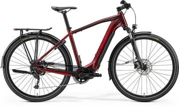Merida eSPRESSO 400 Burgundy Rood Sport/Tour/City, Nieuw, 50 km per accu of meer, Overige merken