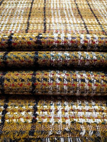 B640 - 480 x 160 cm - 100% Pura Lana di Alpaca - Textiel -