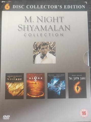 M.Night Shyamalan collection (6 disc)       Gratis verzenden, Cd's en Dvd's, Vanaf 12 jaar, Verzenden, Zo goed als nieuw, Overige genres