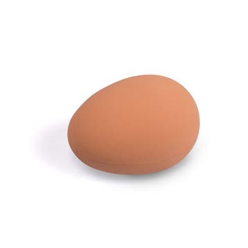 Rubber nest ei bruin 56 mm, Dieren en Toebehoren, Ophalen of Verzenden, Nieuw