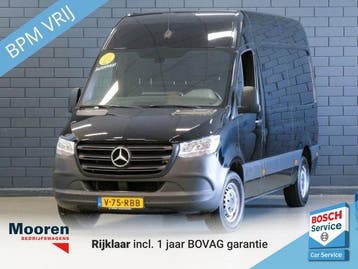 Zakelijke Lease |  Mercedes-Benz Sprinter 317 1.9 CDI AUTOMA, Automaat, Gebruikt, Euro 6, Zwart