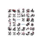 Gymfit - Xtreme-line Plate Loaded Series - Complete Set 34, Ophalen of Verzenden, Nieuw