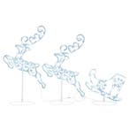 Acryl Rendieren Kerstverlichting | 260cm | Laatste Stuk!, Diversen, Ophalen of Verzenden, Zo goed als nieuw