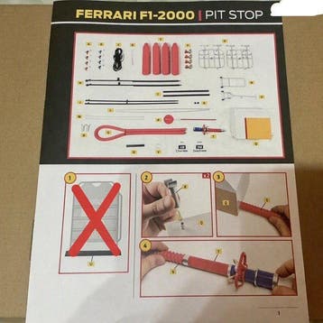 Pitstop 1:8 - Ferrari - Ferrari f2000 raro - 2026, Hobby en Vrije tijd, Nieuw