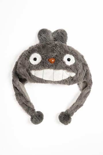 KIMU® Muts Flappen Grijs Konijn Laplander met Oortjes Paasha, Ophalen of Verzenden, Nieuw
