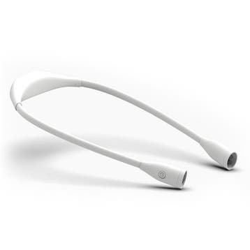 Neklamp Wit - Nekleeslamp Oplaadbaar Flexibele Leeslampje vo, Verzenden, Nieuw
