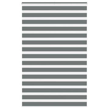 Rolgordijn donkergrijs 150x230 | Tweedekansje | OP=OP, Ophalen of Verzenden, Zo goed als nieuw, Grijs