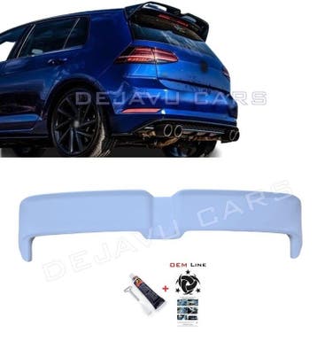 Aggressive Dakspoiler voor VW Golf 7 7.5 R GTI GTD GTE Rline, Ophalen of Verzenden