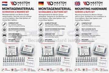 Maxton Design Montagemateriaal – Bouten, Moeren & Schroeven, Ophalen of Verzenden