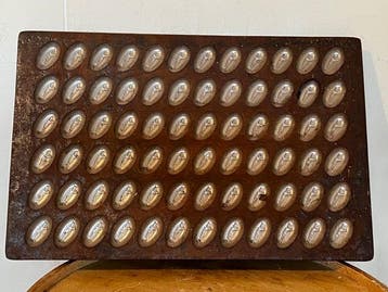 Chocoladepot - Metaal - Vintage metalen chocolade