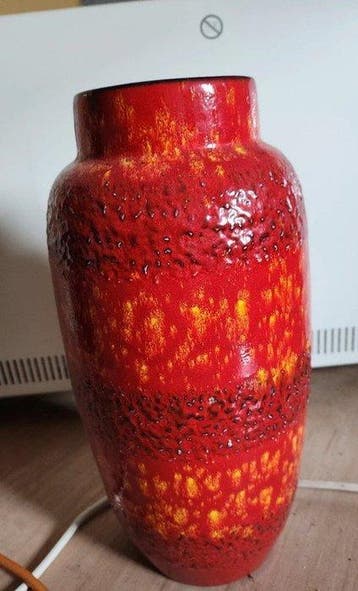 Scheurich - Vaas - H. 40 cm - Aardewerk, Antiek en Kunst